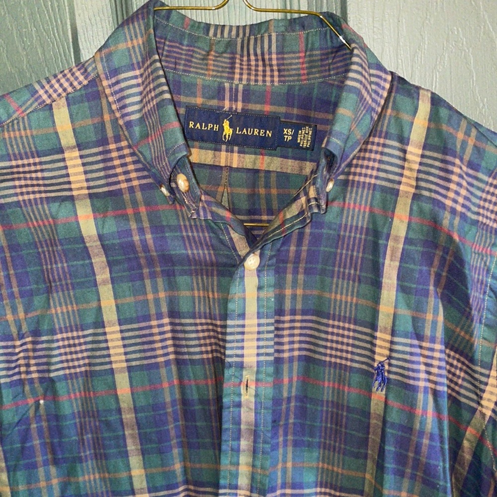 Polo Ralph Lauren (XS) plaid button-up shirt